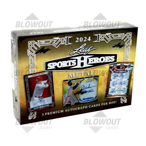 2024 leaf metal sports heroes hobby box|leaf sports heroes hobby box.